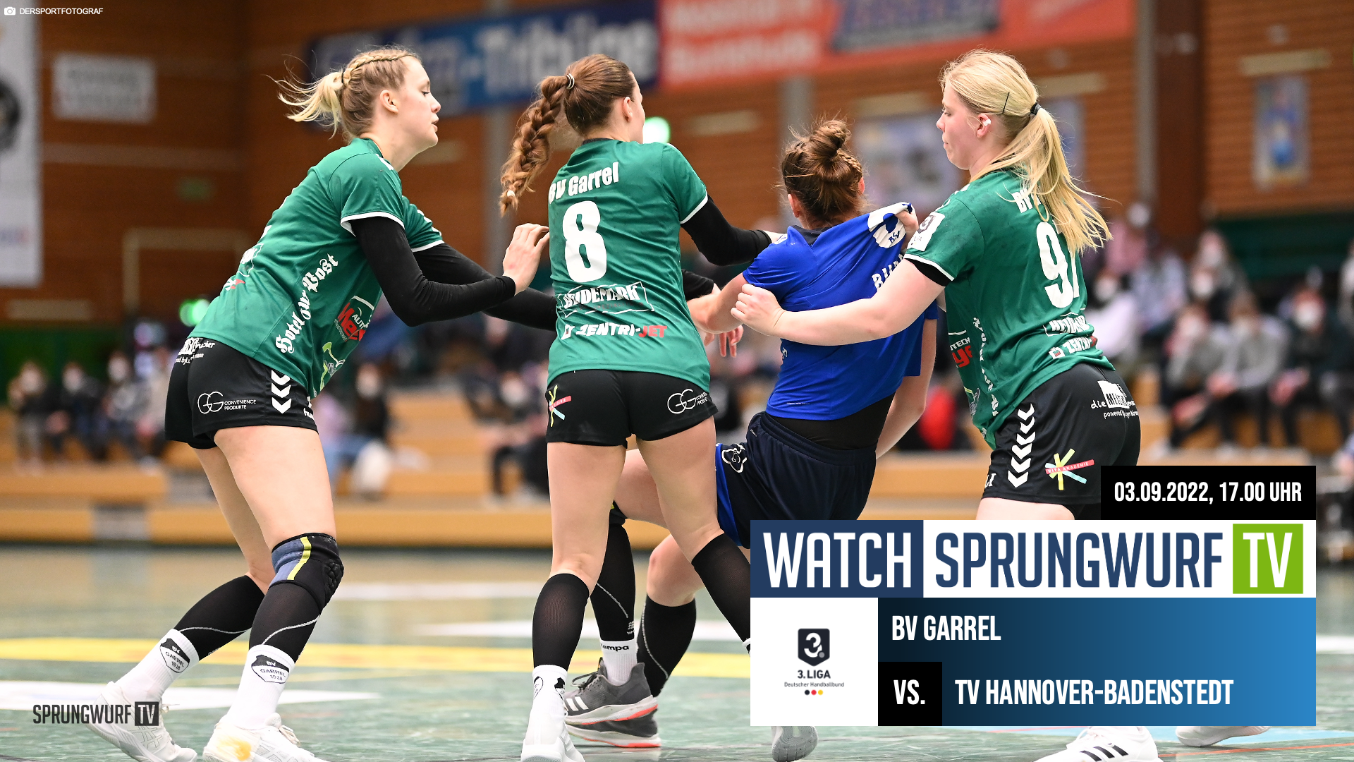 BV Garrel vs. TV Hannover-Badenstedt | 3.Liga – Nord | Damen | 2022-2023