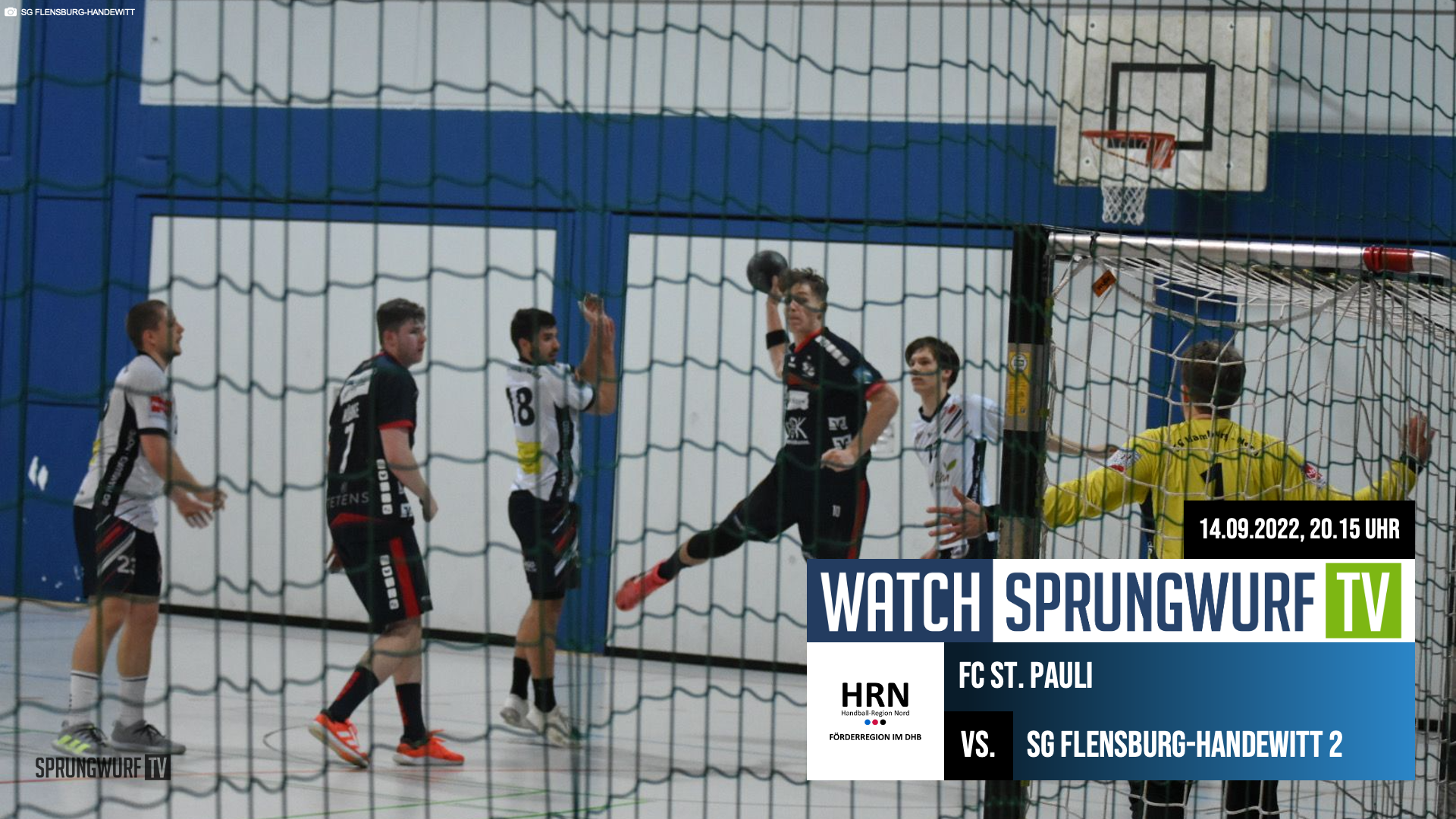 FC St. Pauli vs. SG Flensburg-Handewitt 2 | Oberliga HH/SH | Herren | 2022-2023